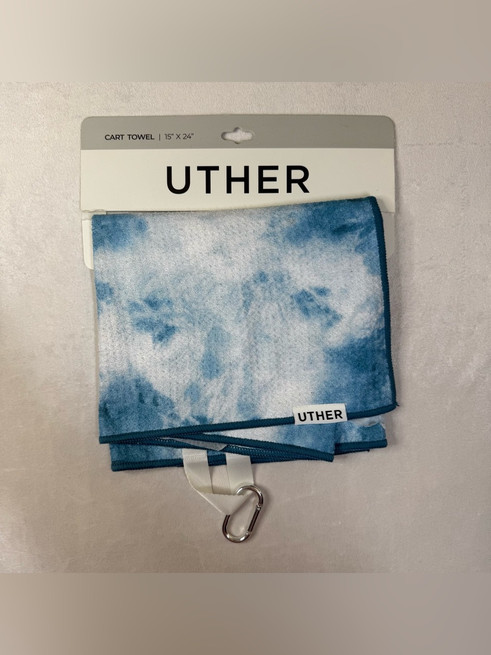 Blue Tie-Dye Uther Cart Towel